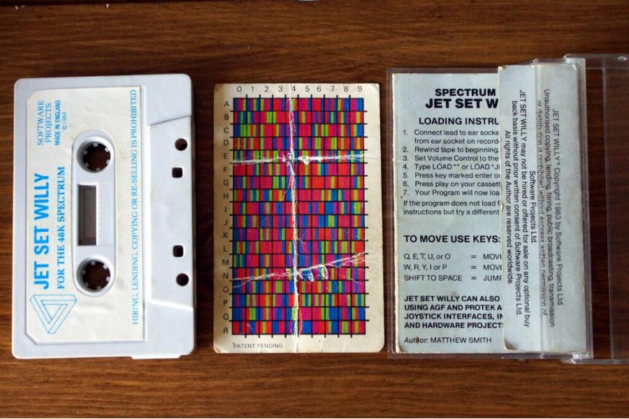 Jet Set Willy Sinclair Zx Spectrum K Cassette Game